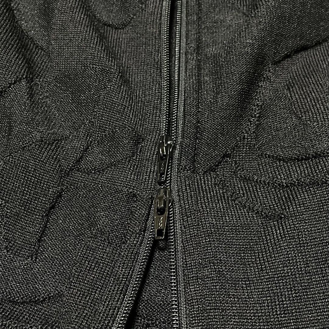 希少　ワイズ　Y's　ヨウジヤマモト　変形ニットジャケット　ジップカーディガン