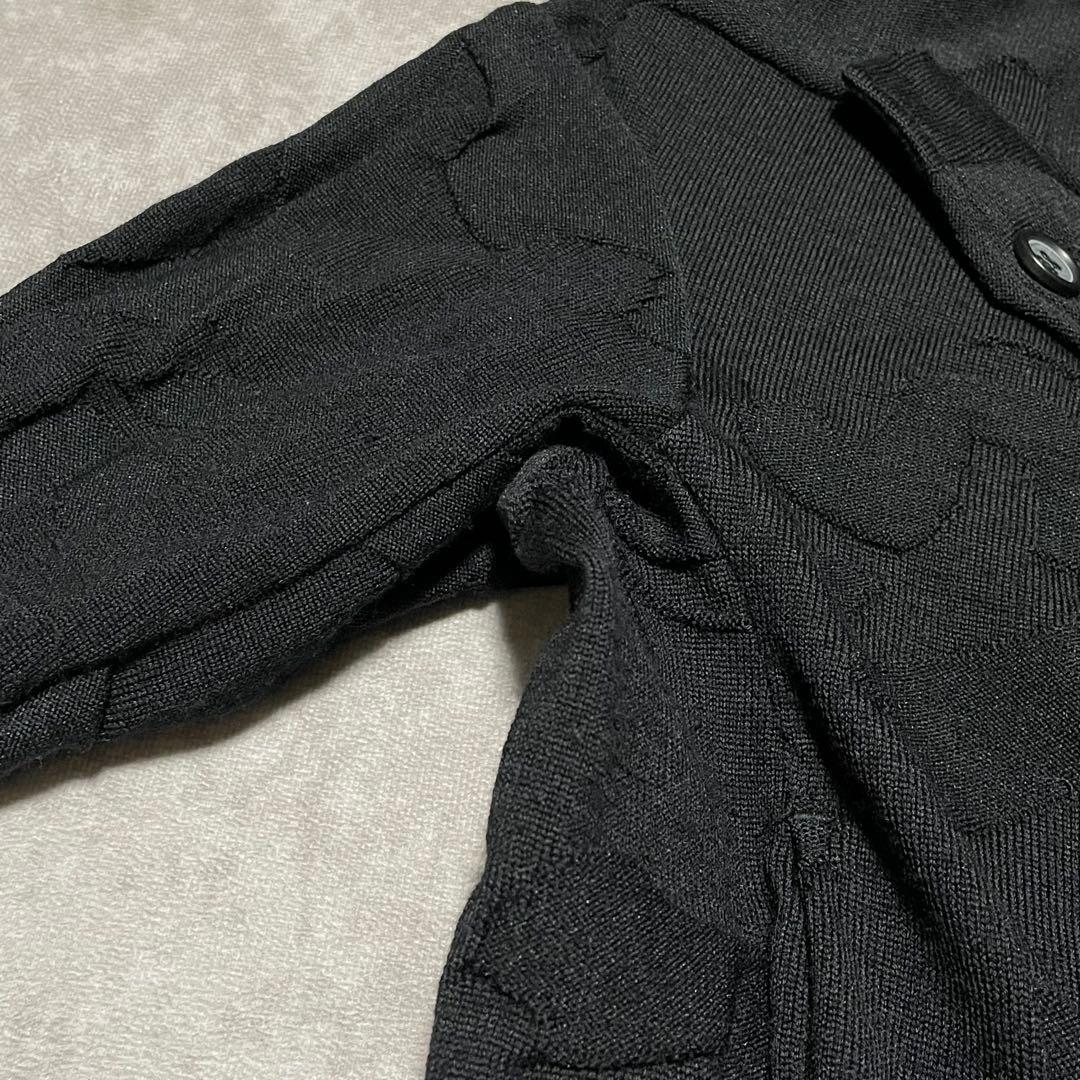 希少　ワイズ　Y's　ヨウジヤマモト　変形ニットジャケット　ジップカーディガン