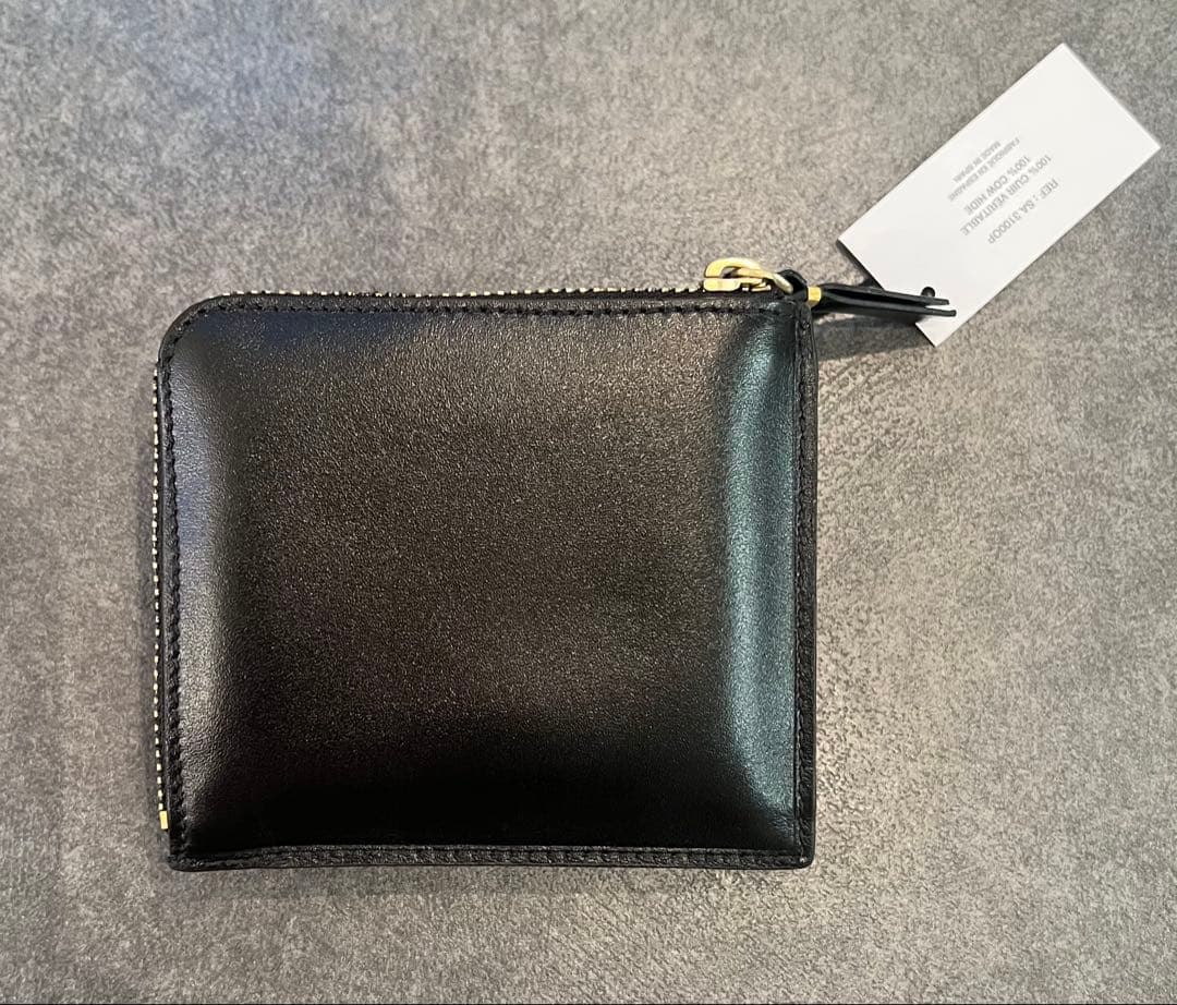未使用　タグ付き　 コムデギャルソン SA3100OP ブラック 財布 黒