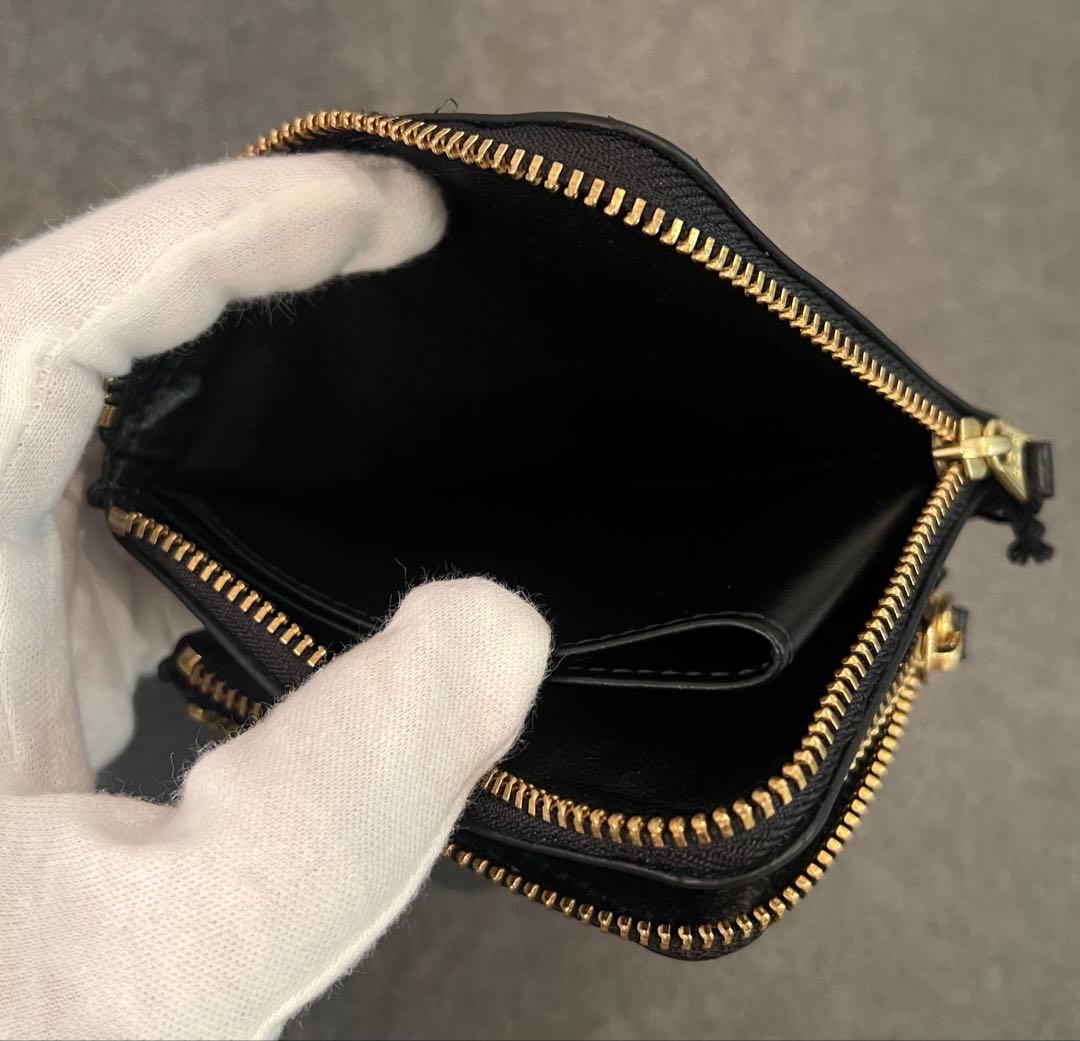 未使用　タグ付き　 コムデギャルソン SA3100OP ブラック 財布 黒