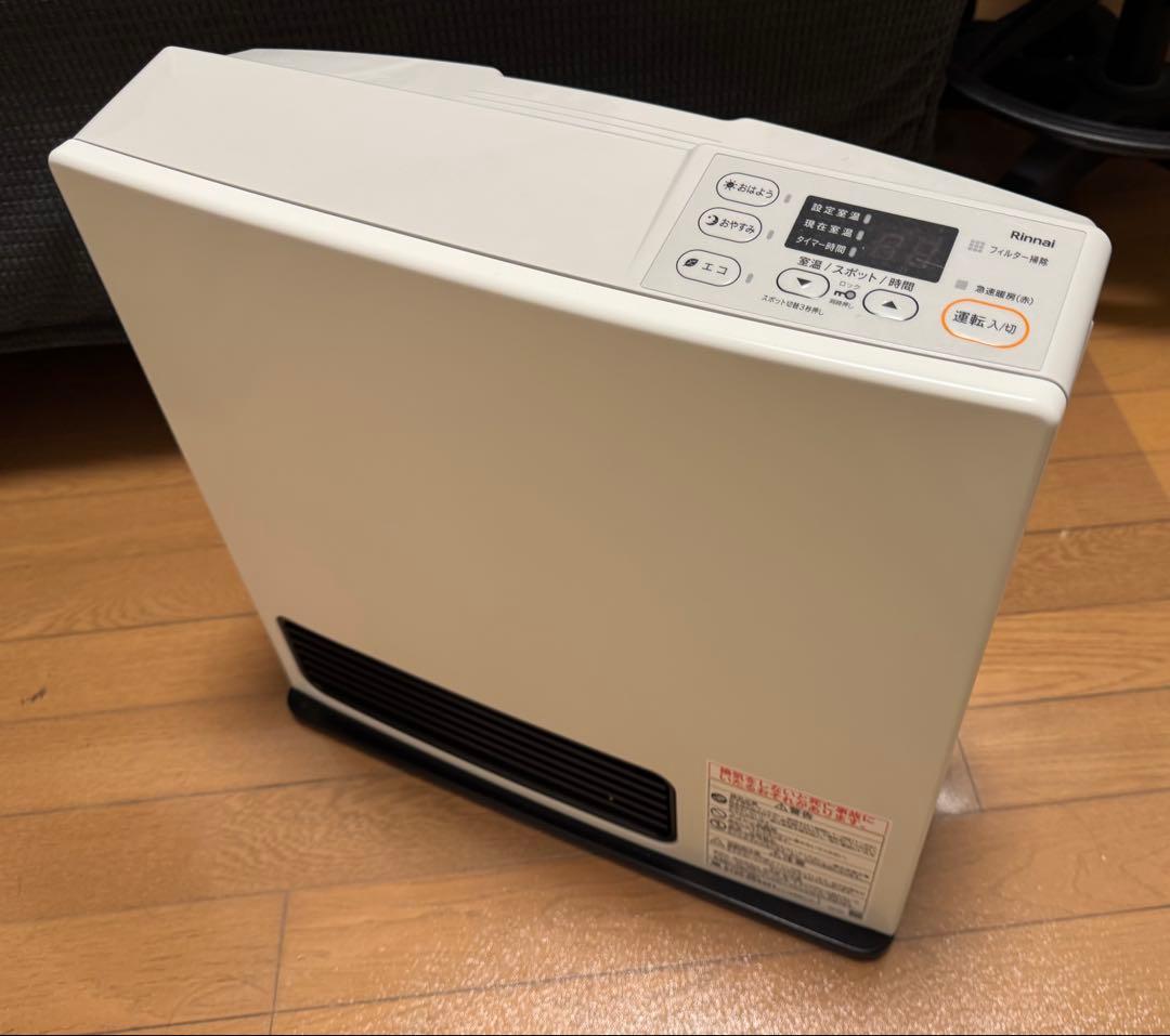 (ほぼ新品、長期保証)Rinnai SRC-365E-13A ガスファンヒーター