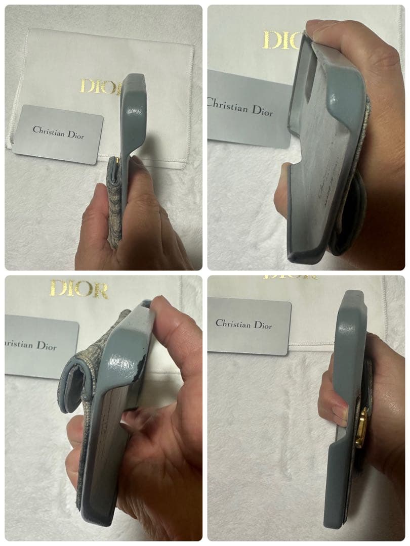 最終価格 DIOR iPhone14プロ トロッター サドルケース