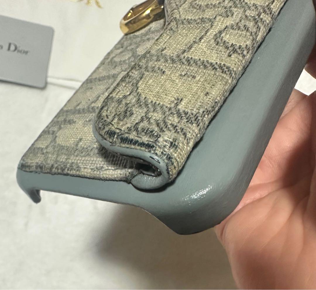 最終価格 DIOR iPhone14プロ トロッター サドルケース