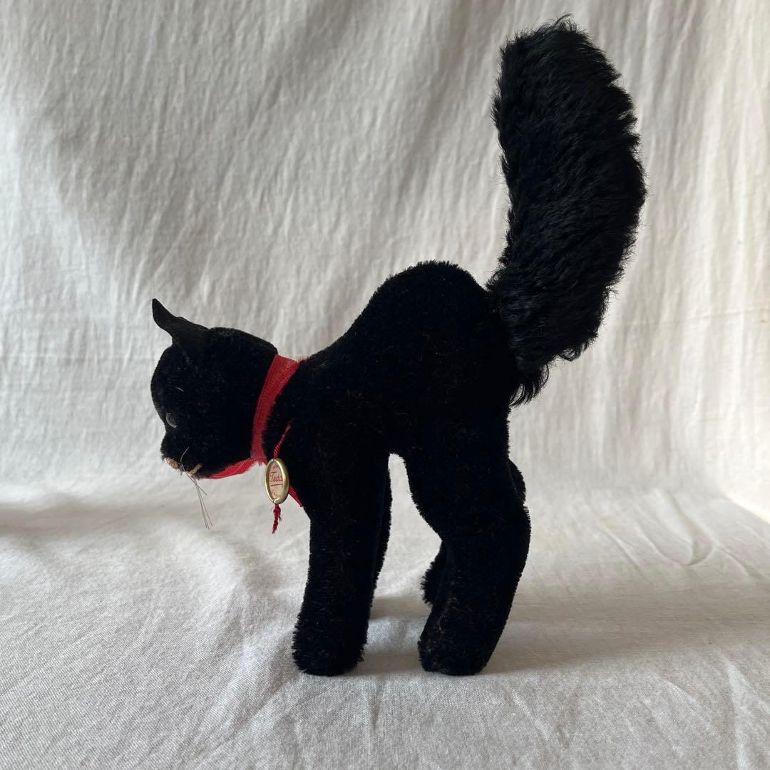 アンティーク　ドイツ　黒ねこ　トムキャット