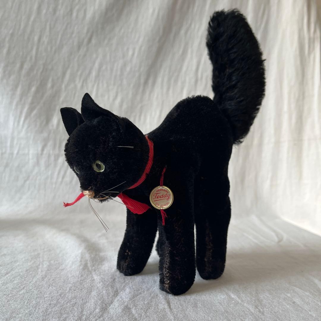 アンティーク　ドイツ　黒ねこ　トムキャット