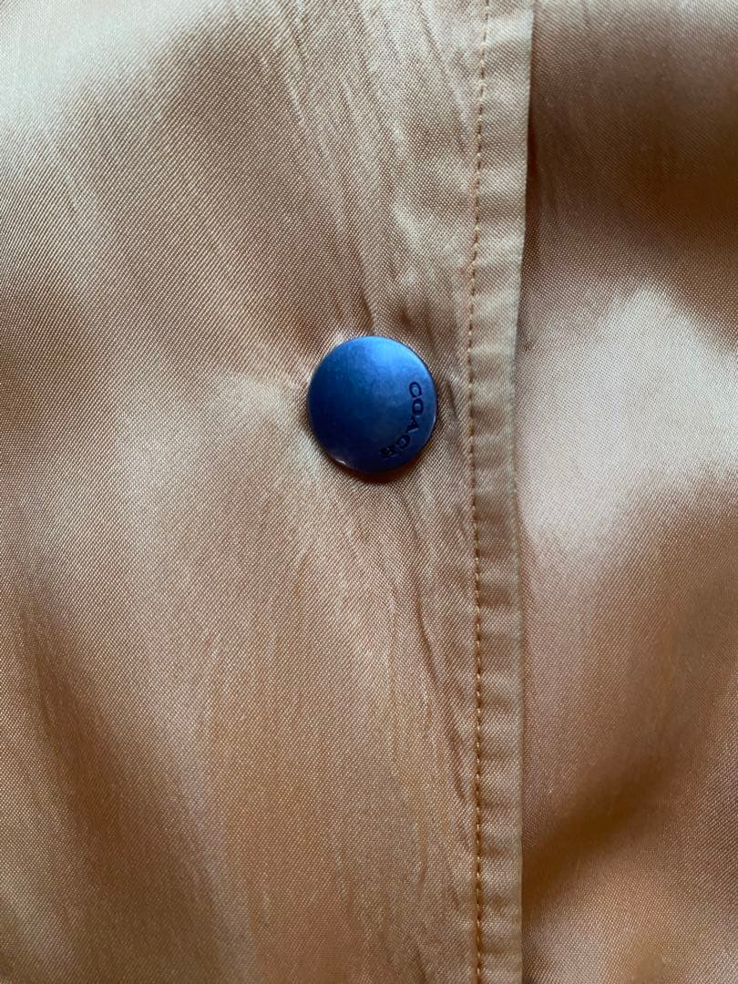 COACH ビジュー装飾 スカジャン M 仲里依紗着用　サテン