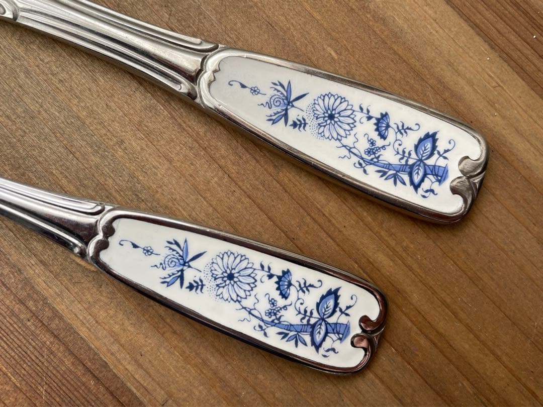 ブルーダニューブ　BlueDanube フォーク　ナイフ　カトラリー　3セット