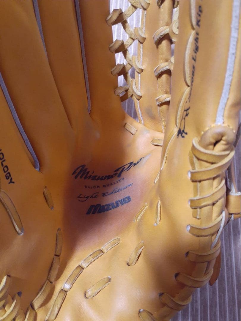 最終値下げミズノプロ硬式外野用グローブ左投げ