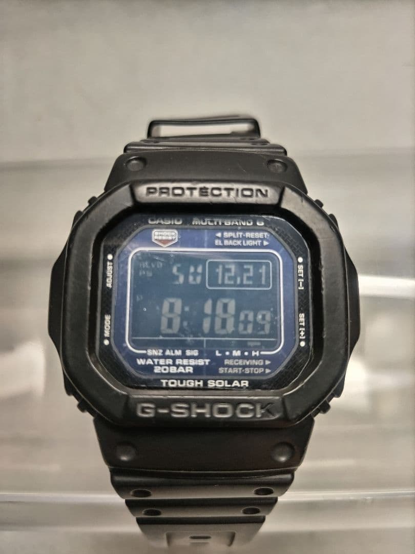 G-SHOCK GW-M5610 オールブラック CASIO 電波ソーラー