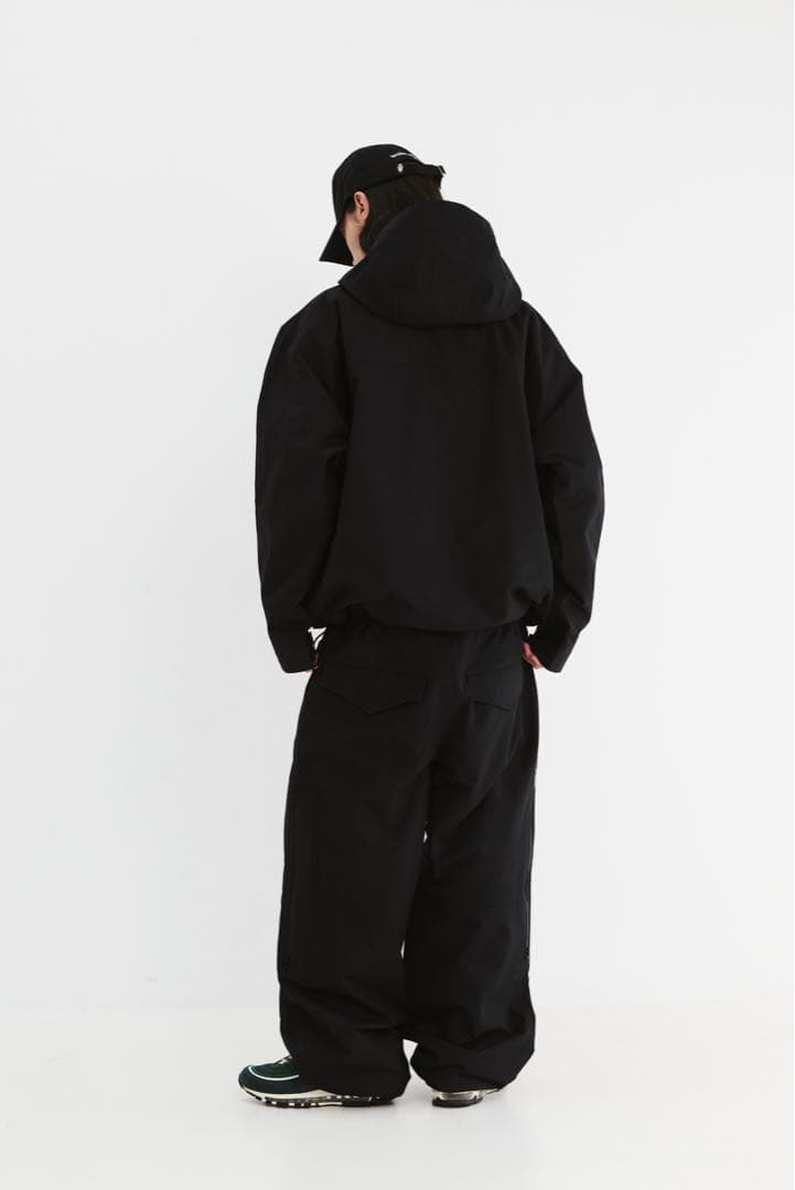 BSRABBIT ワイドパンツ　黒