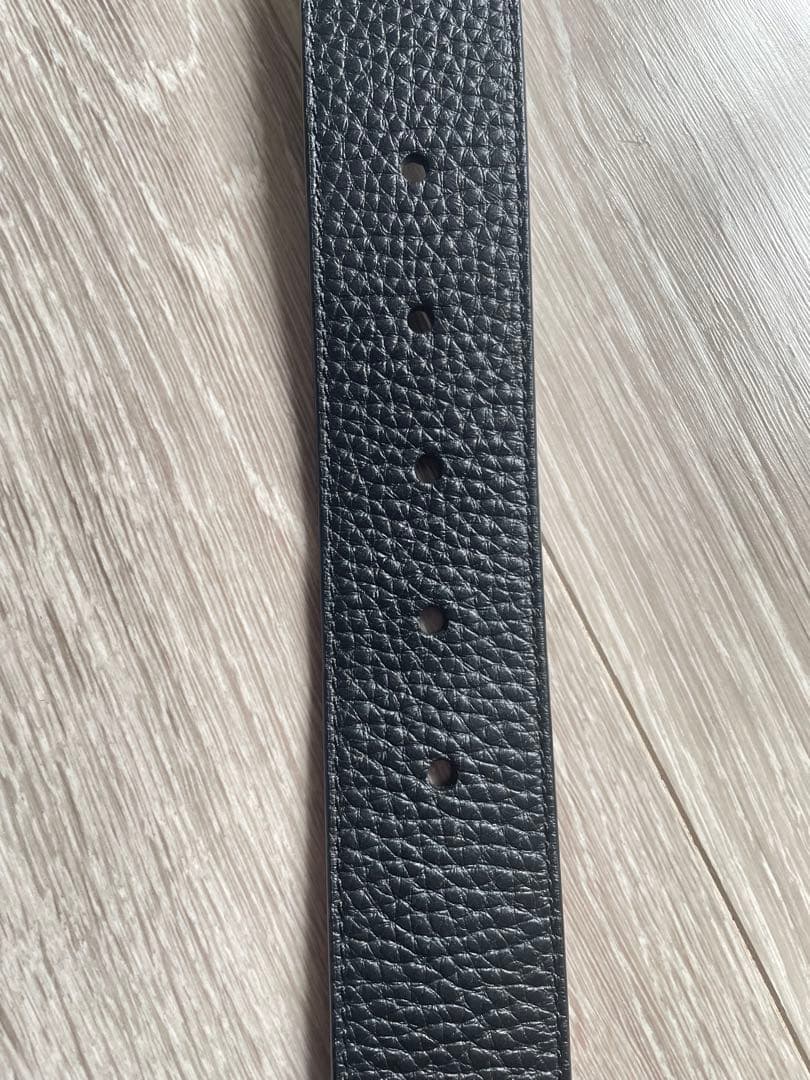 COACH リバーシブルベルト 美品 ブラック×ブラウン メンズ レザー