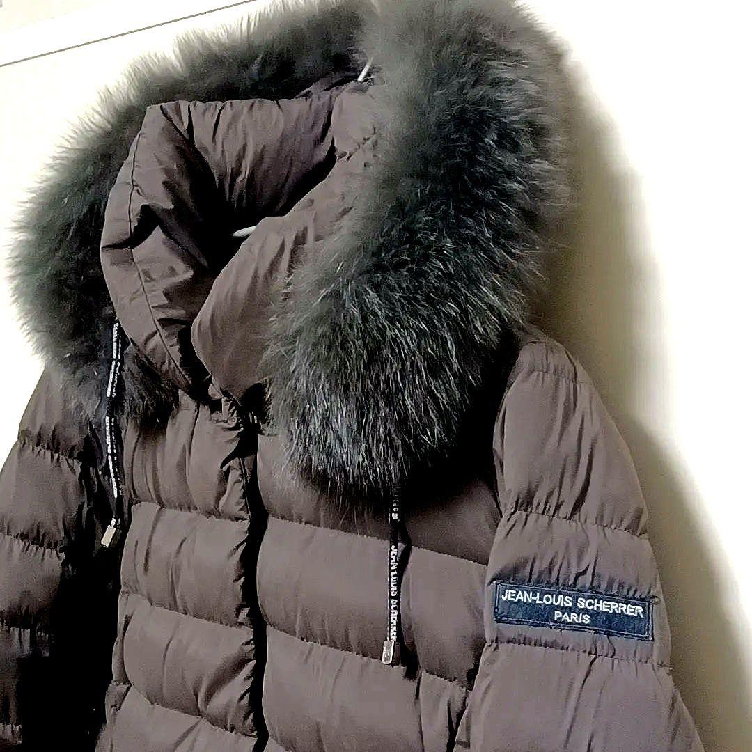 JEAN-LOUIS SCHERRER　フォックスファー　ロング ダウンコート