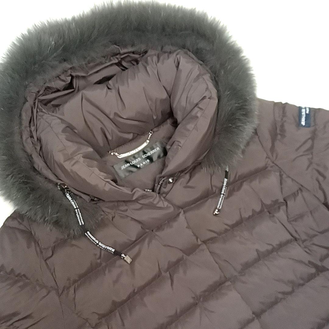 JEAN-LOUIS SCHERRER　フォックスファー　ロング ダウンコート