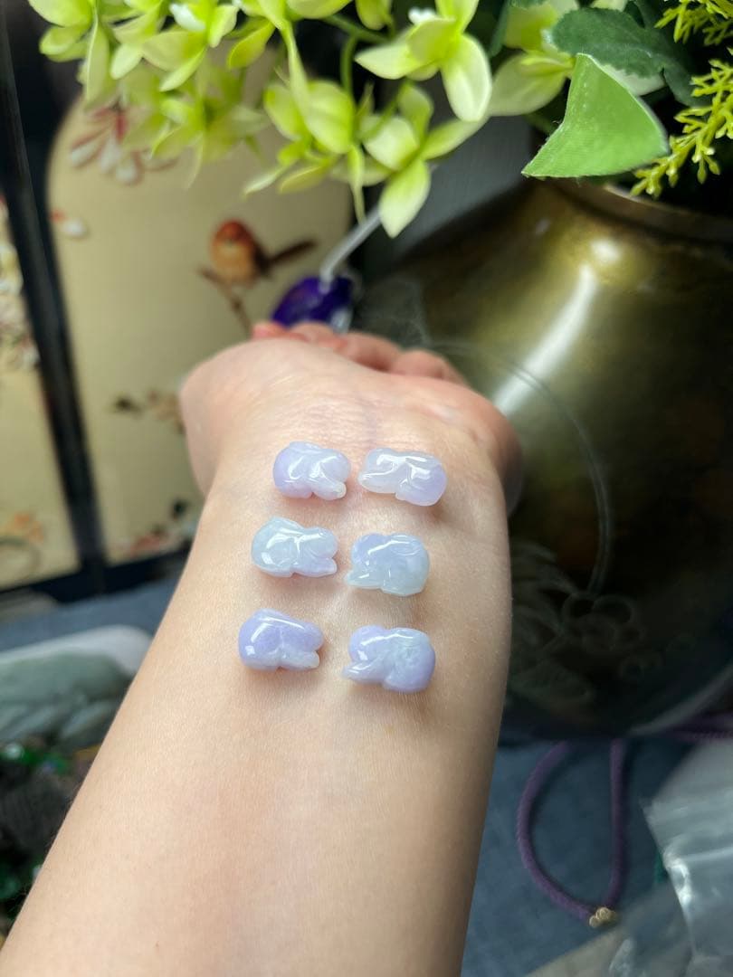 お客様確認ページ　　濃いラベンダー兎ちゃん