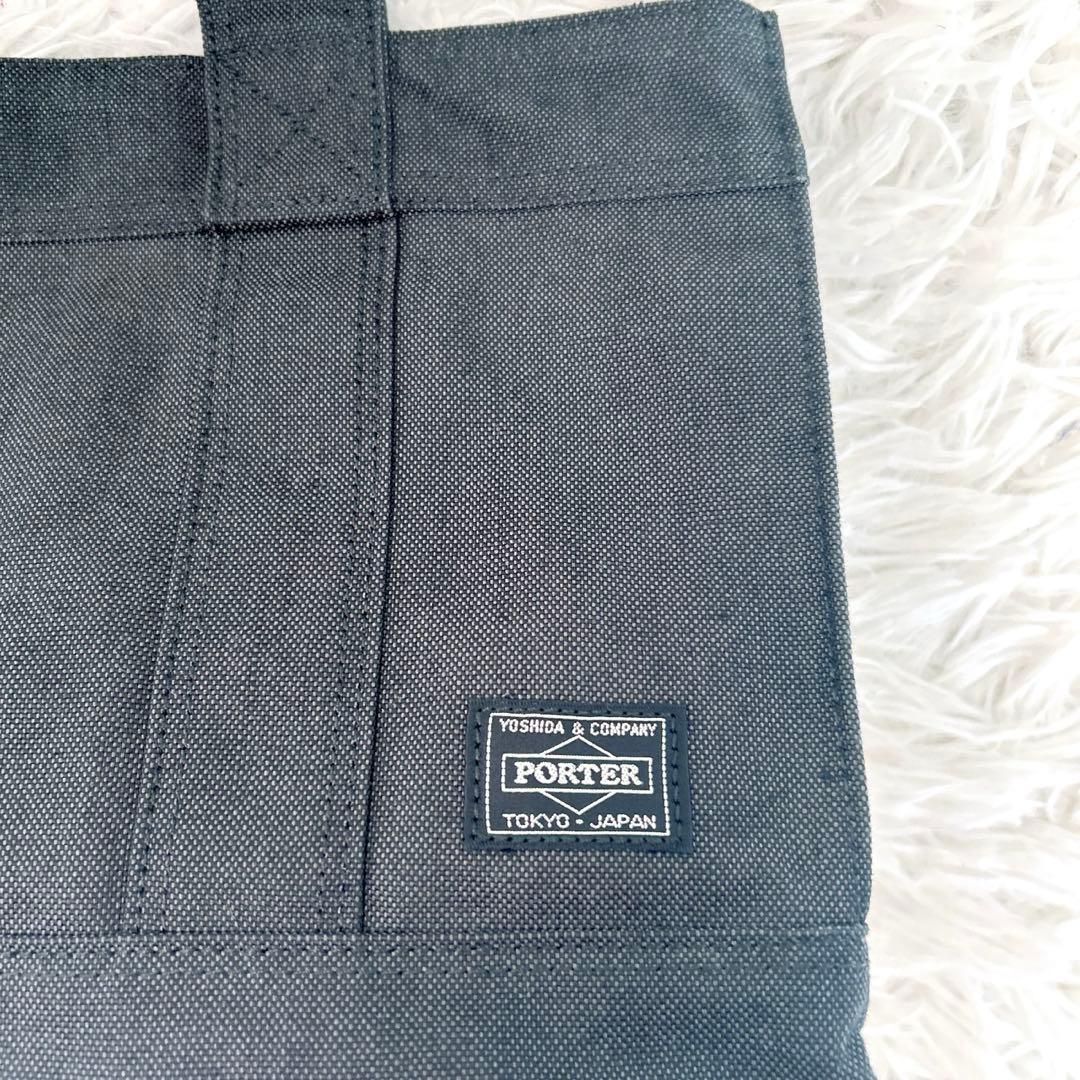 新品同様級✨ポーター　スモーキー トートバッグ　Sサイズ　ブラックPORTAR