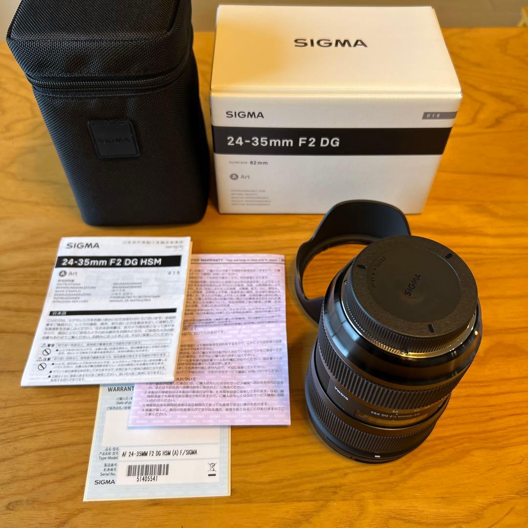 T*y様 【極上品】SIGMA 24-35mm F2 DG HSM Art SA