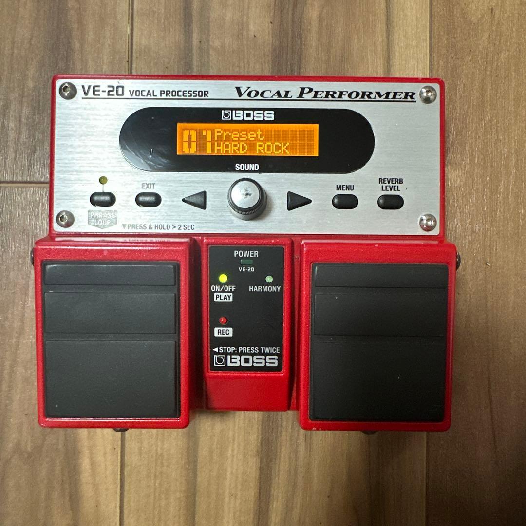 ギター BOSS vocal performer VE-20