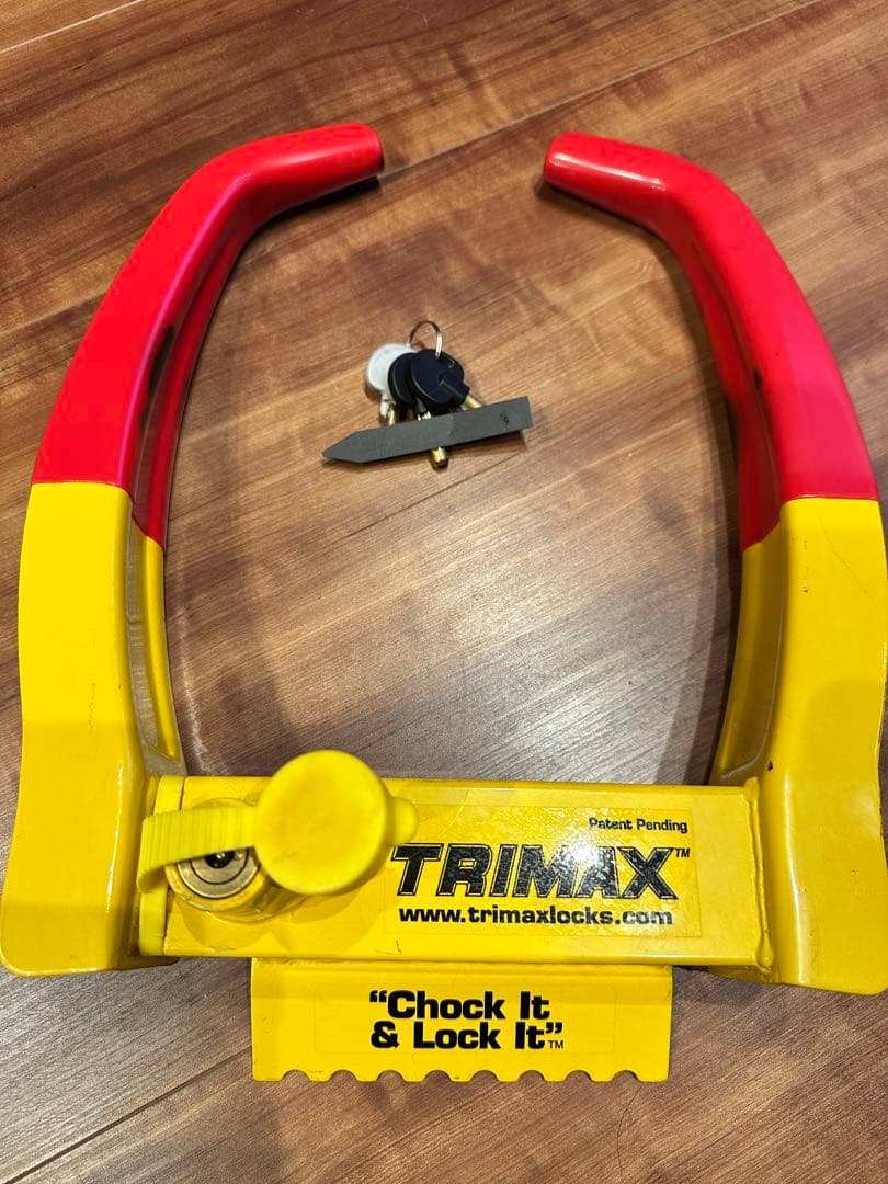 TRIMAX TCL75 タイヤロック 盗難防止 カーセキュリティー ホイール