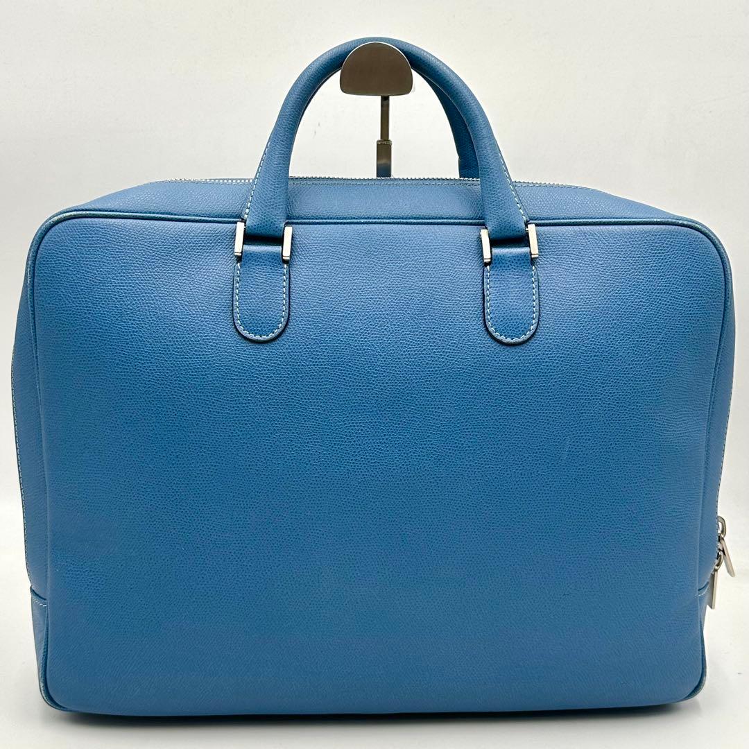 高級✨ Valextra ダブルハンドル ブリーフケース A4◎ 大容量