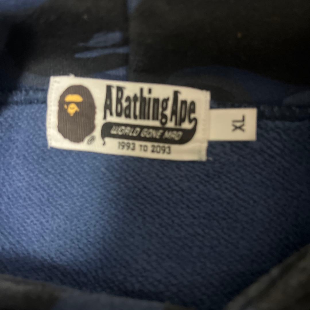 A・BATHING APE シャークパーカー XL