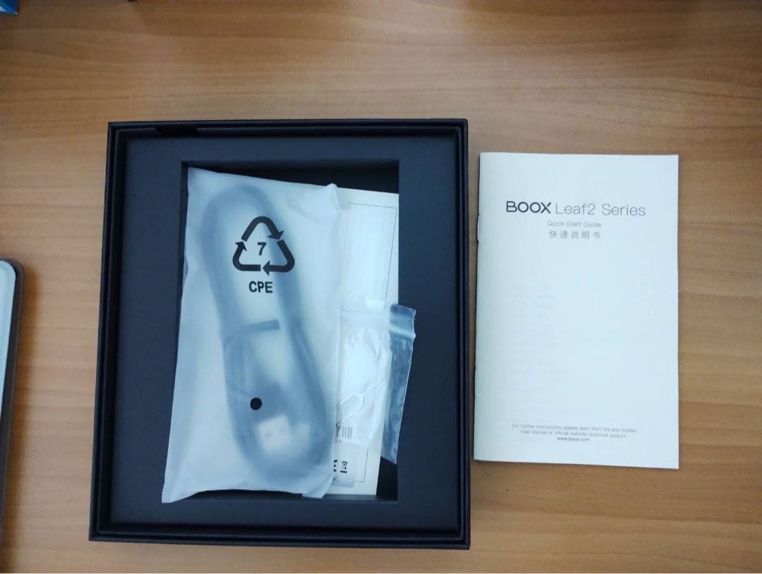 電子書籍BOOXLeaf2 7インチ 32GB ブラック boox leaf2