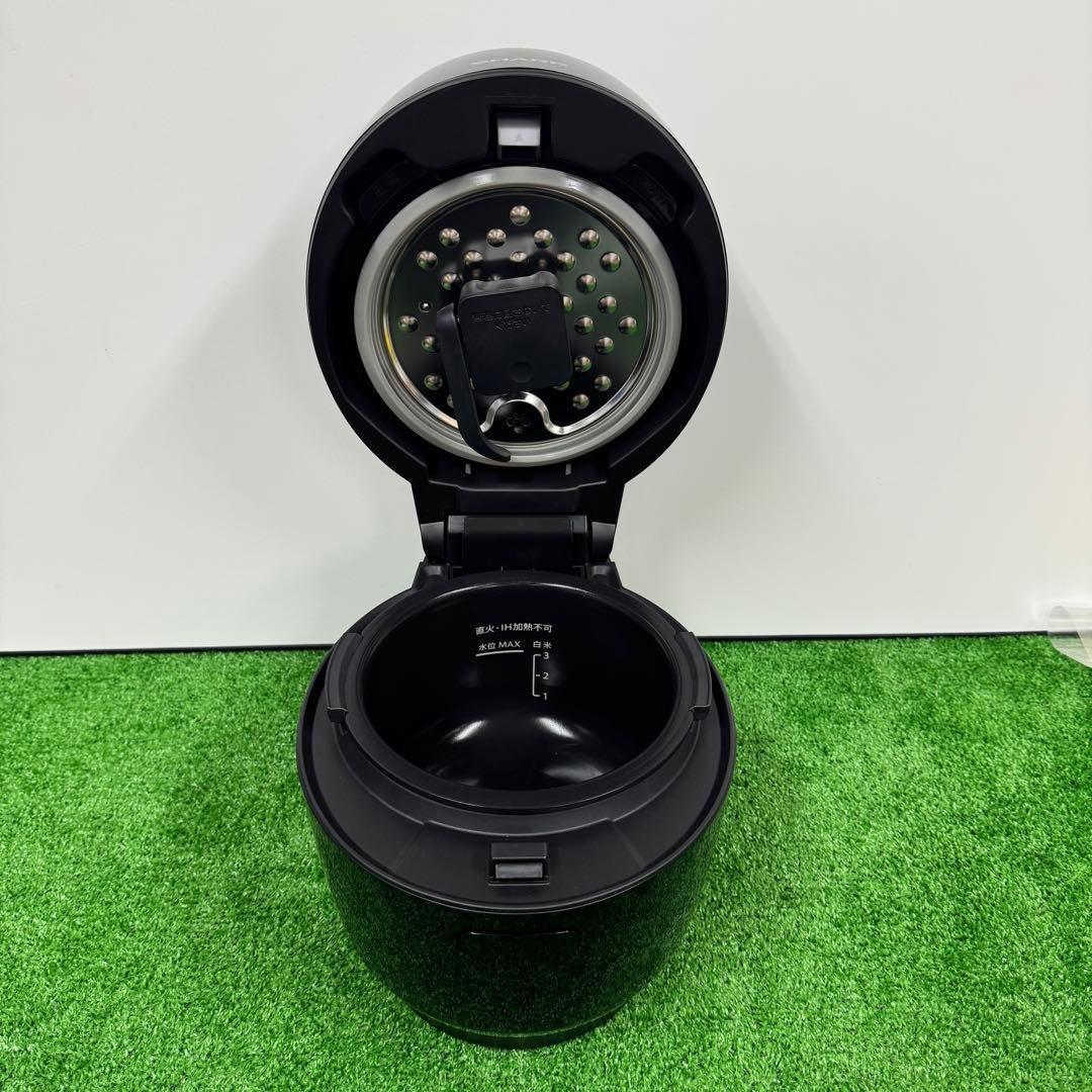 未使用 SHARP ヘルシオ ホットクック KN-HW10E-B 黒 展示品