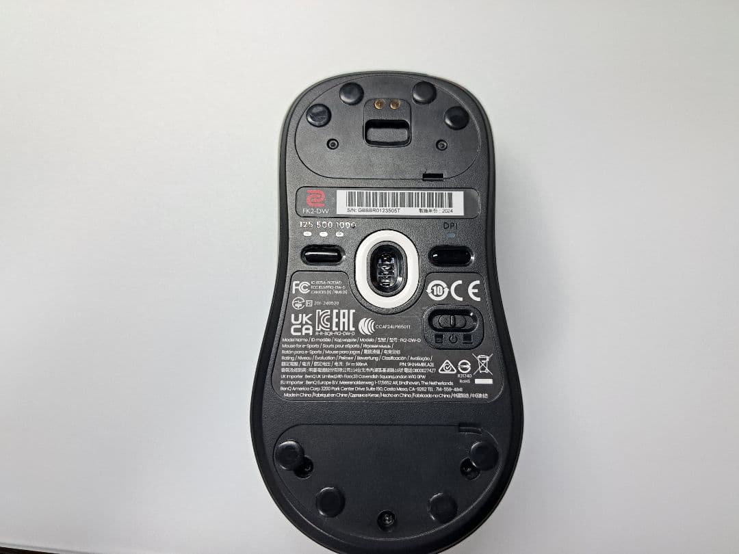 マウス・トラックボール Zowie FK2-DW 4K Wireless Gaming Mouse