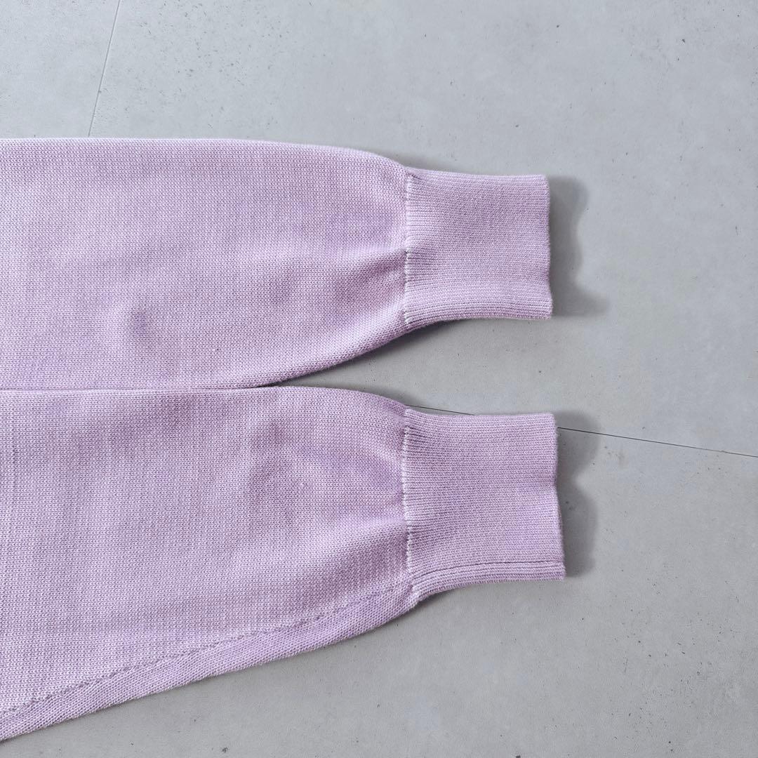 タグ付未使用品23区長袖ブライトコットンVネックニット春カラー