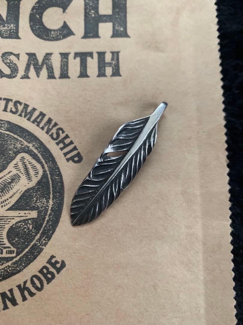 lynch silver smith フェザー　Sサイズ　ペンダント