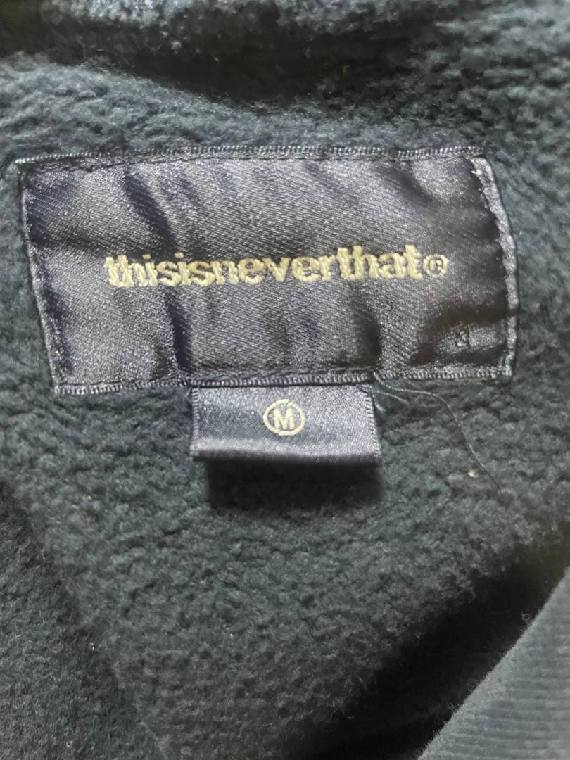 thisisneverthat ネバザ　パーカー　ネイビー　M