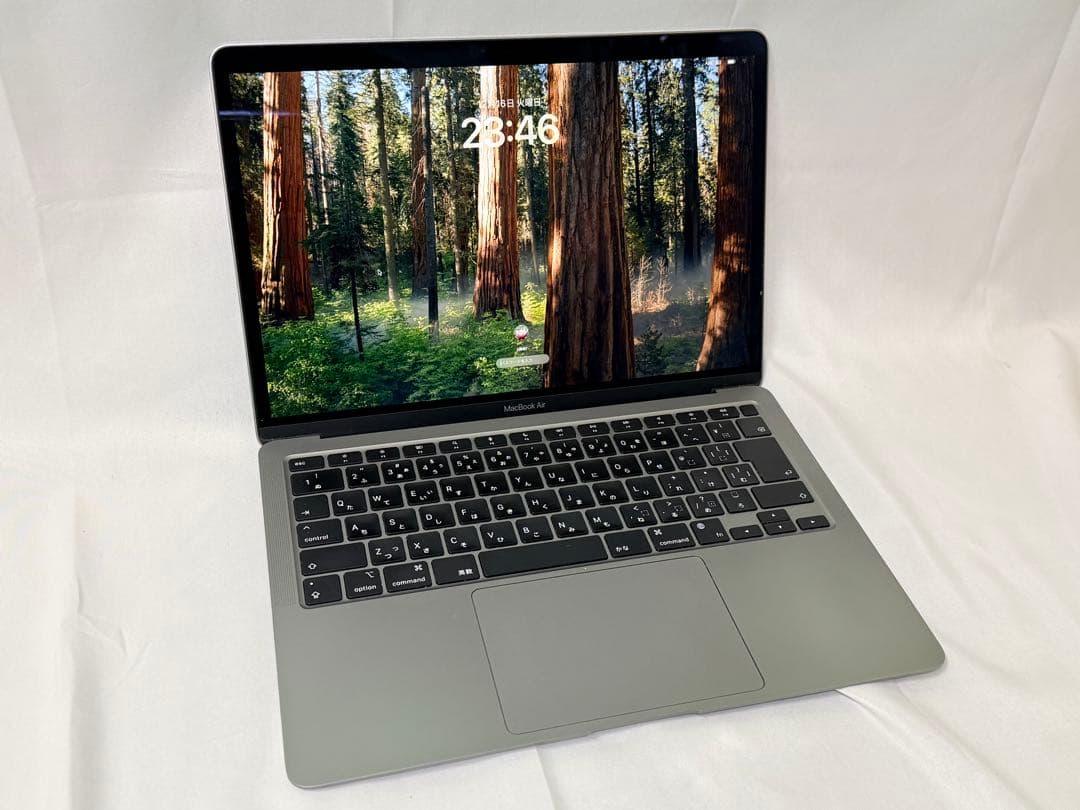 MacBook Air M1 シリコン 最新OS SSD 256GB 純正充電