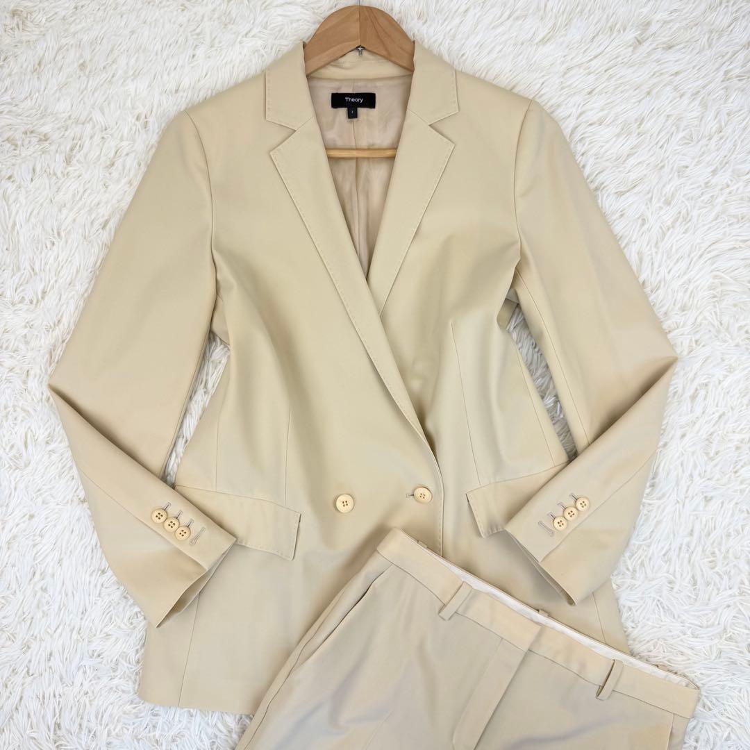 専用 極美品 22SS セオリー スーツ パンツ セットアップ ダブル
