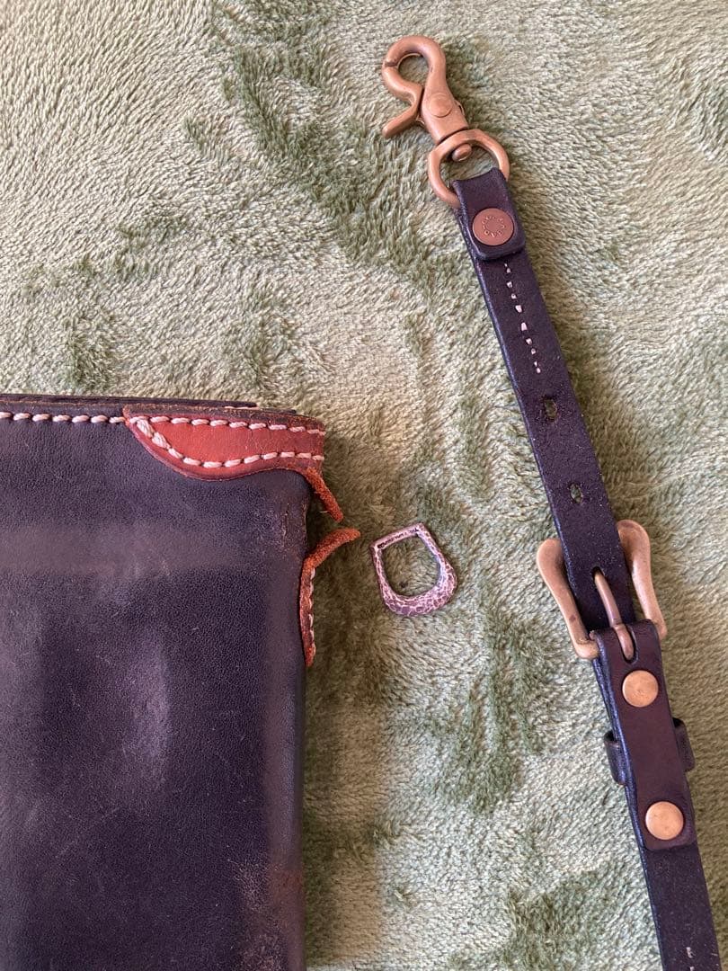 フラットヘッドウォレット　ウォレットロープセット。