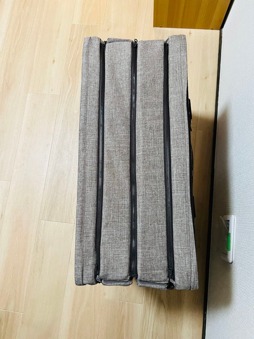 美品！ファルスカ コンパクトベッドフリー メランジブラウン