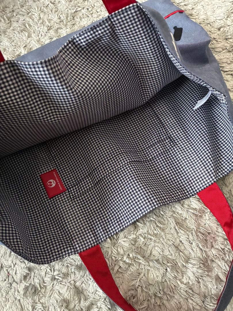 美品　JALファミリア　トートバッグ　国際線限定