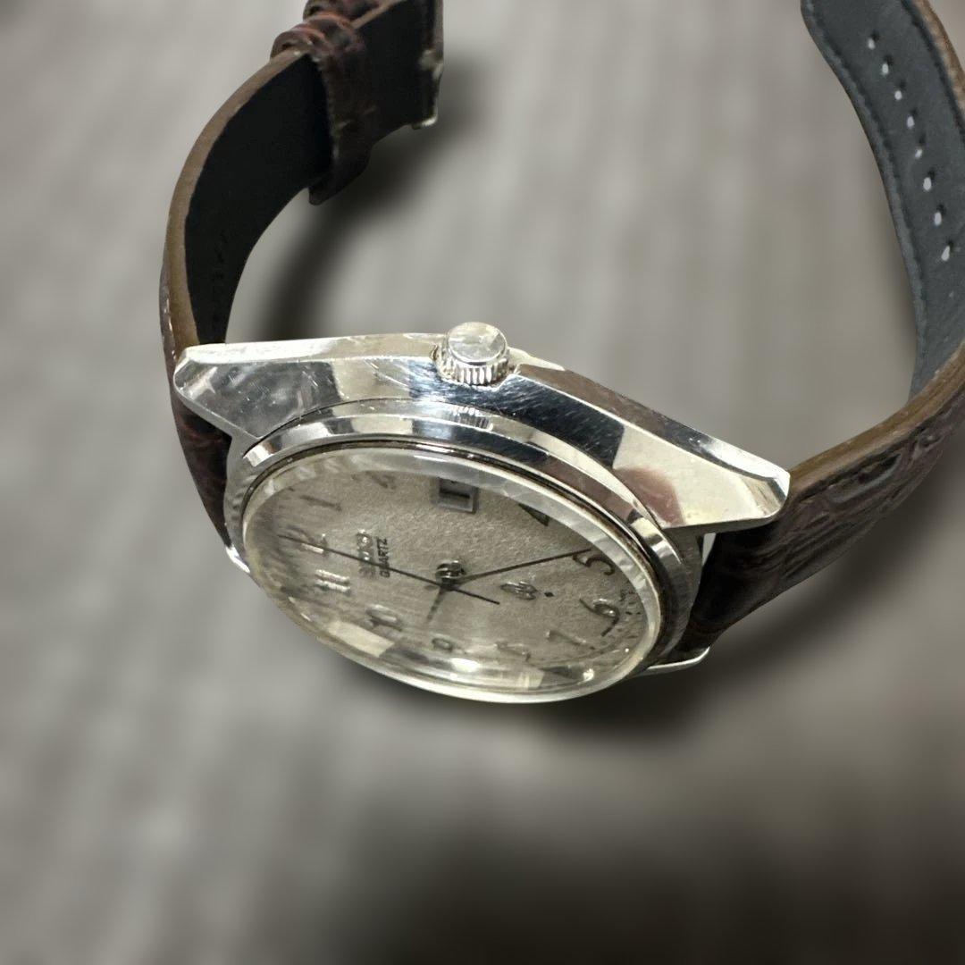 SEIKO クォーツ 稼動品　 3802-7030 美品　ダイヤモンドダスト