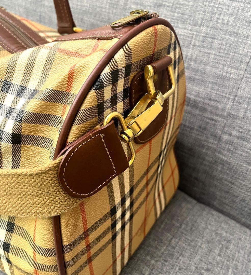 ★バーバリー　ボストンバッグ　W50×D40×H25