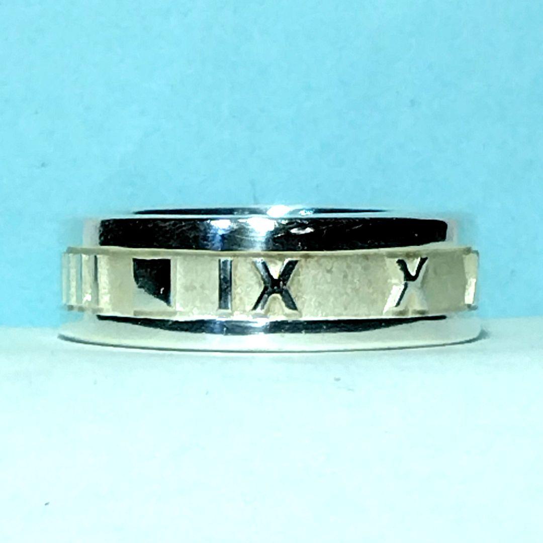 ティファニーアトラスリング 14号弱　新品仕上げ　ほぼ無傷未使用に近い