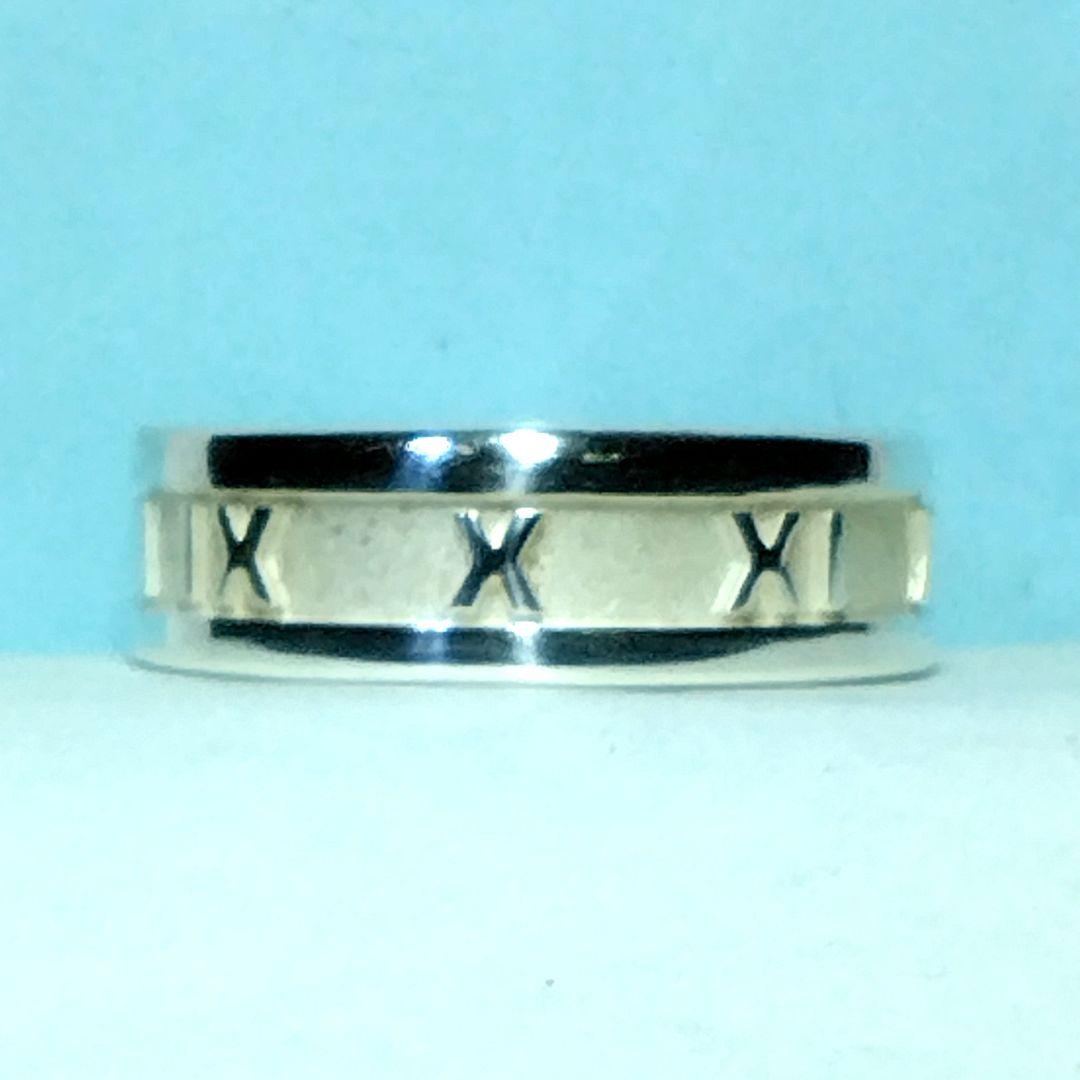 ティファニーアトラスリング 14号弱　新品仕上げ　ほぼ無傷未使用に近い