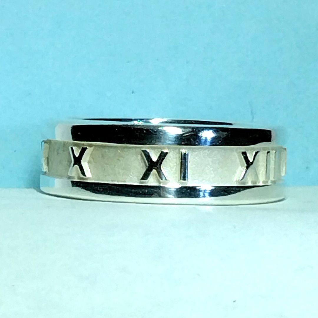 ティファニーアトラスリング 14号弱　新品仕上げ　ほぼ無傷未使用に近い