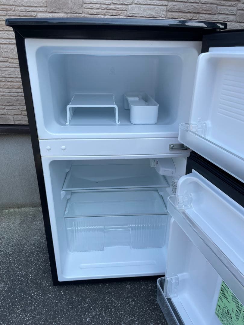 ✳️アイリスオーヤマ ⚫︎2ドア冷蔵庫 90ℓ ⚫︎2020年製 ⚫︎IRSD-9B-B