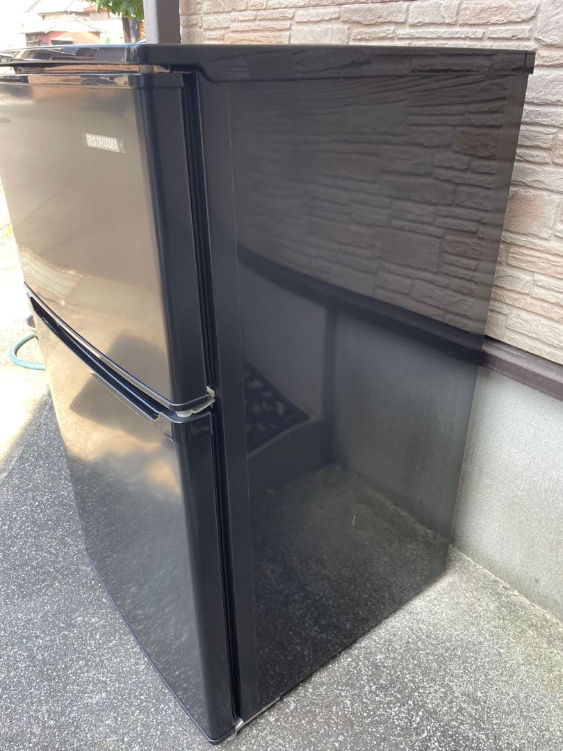 ✳️アイリスオーヤマ ⚫︎2ドア冷蔵庫 90ℓ ⚫︎2020年製 ⚫︎IRSD-9B-B