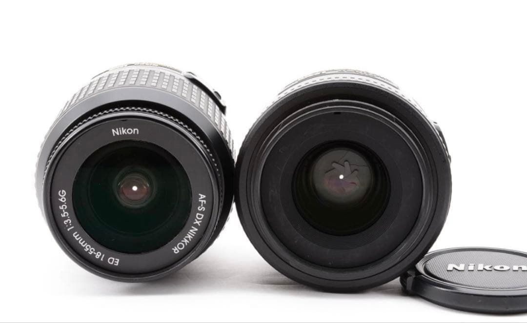 ニコン Nikon D5500 ダブルレンズセット　✨スマホ転送OK✨大人気✨
