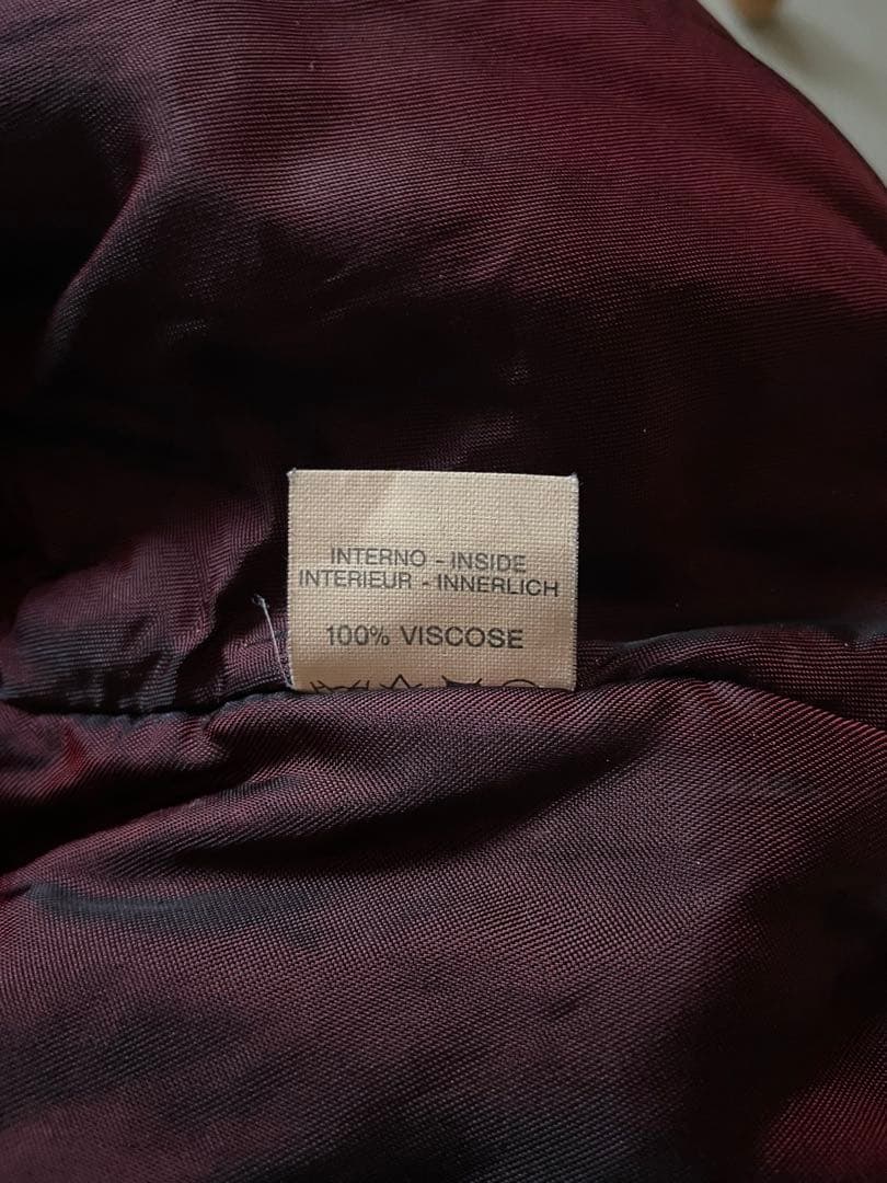 イタリア製 MA-1 typeレザージャケット ARMANIと同ファクトリー生産