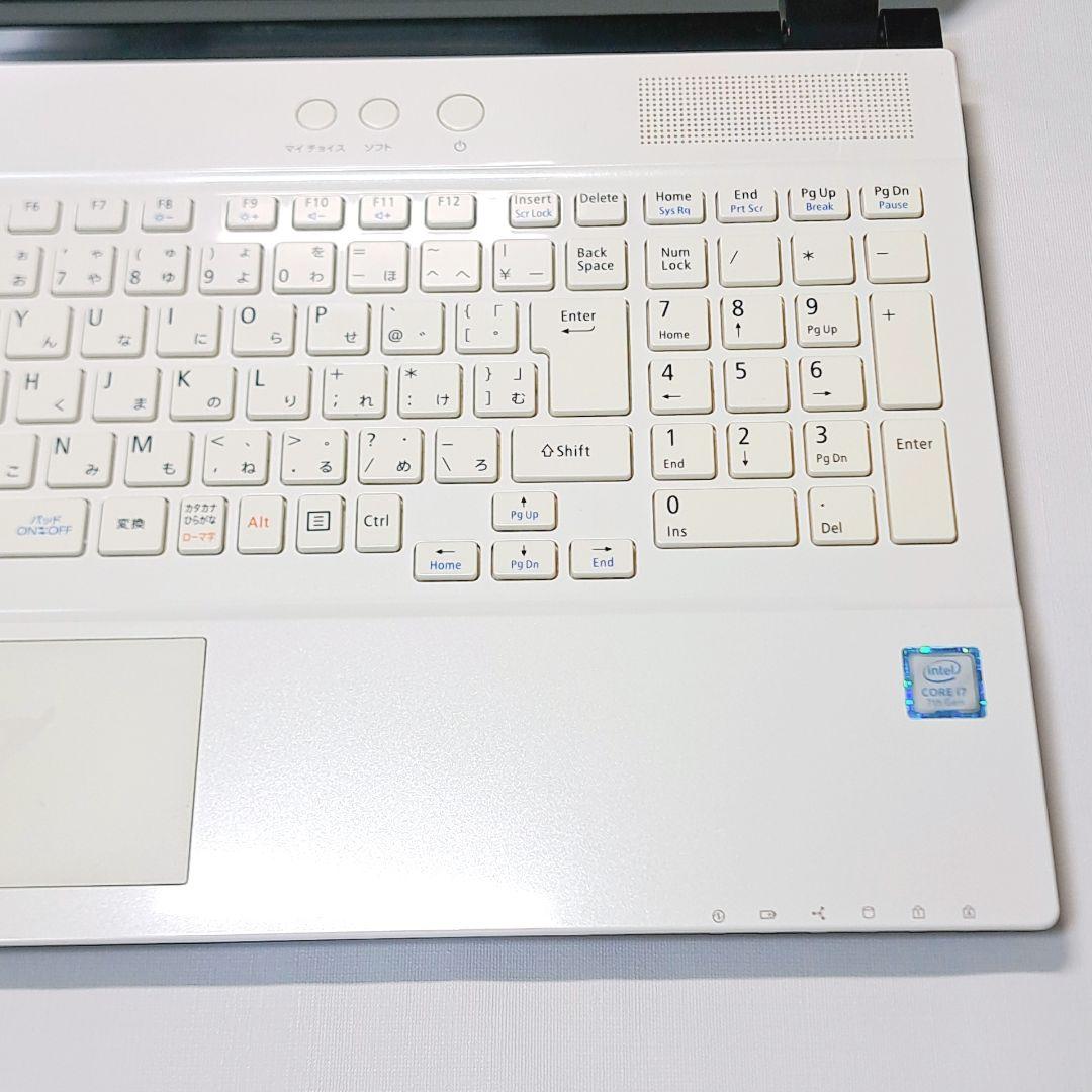 199 バッテリー良 NECノートパソコン 7世代i7 Windows11