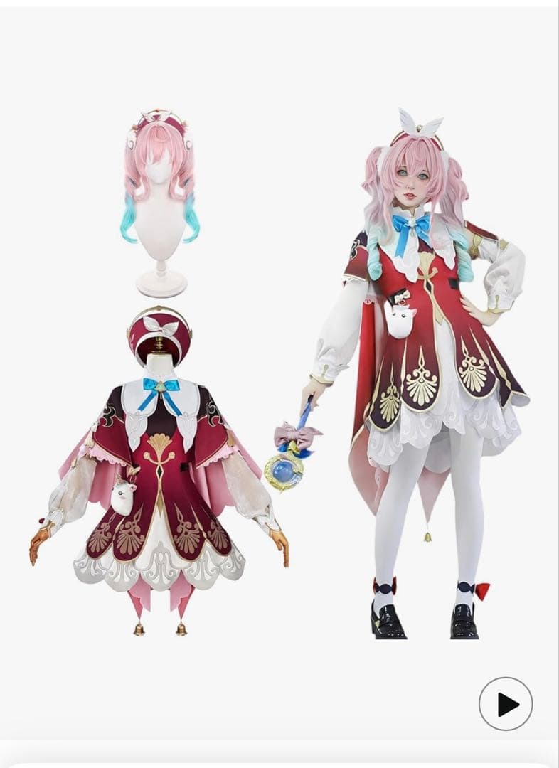 崩壊スターレイル ヒアンシー コスプレ衣装 女性S