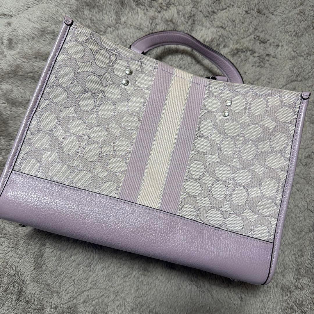 COACH ライラック ハンドバッグ