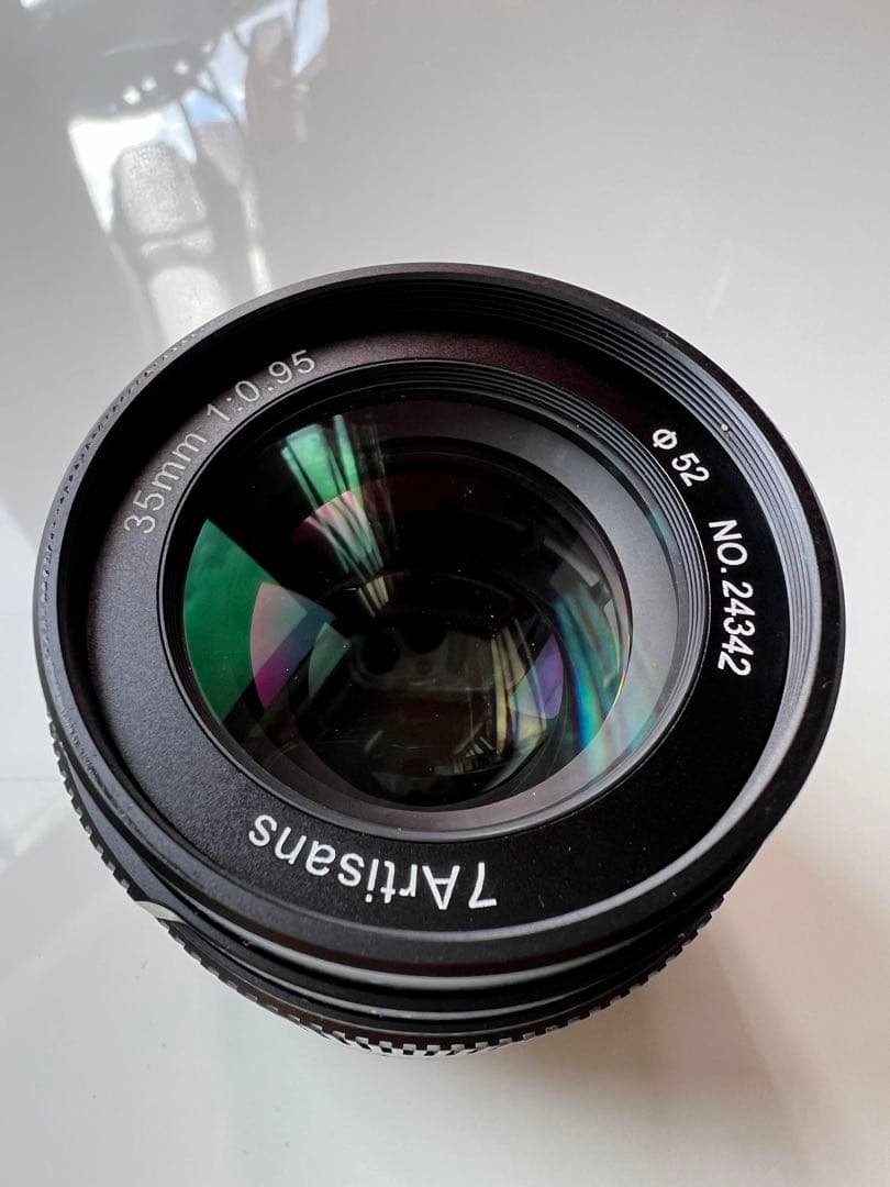 7artisans 35mm f0.95 fujifilm Xマウント 単焦点