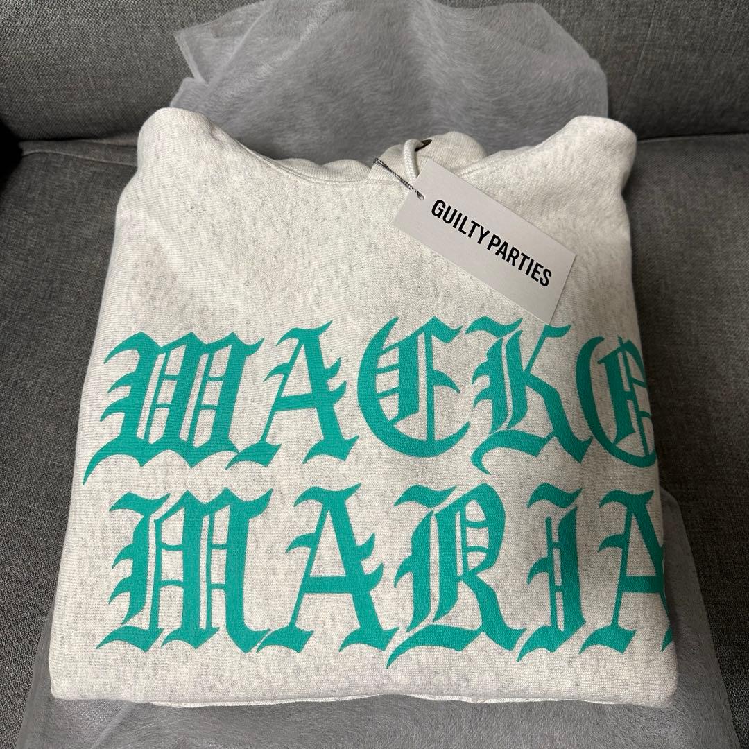 新品未使用 ワコマリア　チャンピオン リバースウィーブフーディ Sサイズ