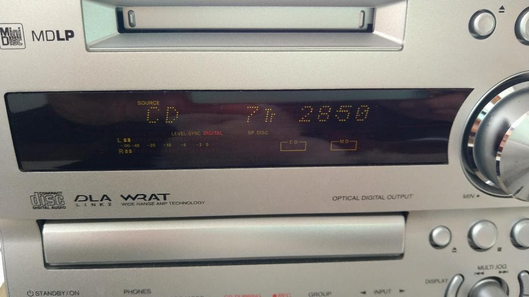 ONKYO FR-7GX （CD/MD チューナーアンプ）動作品